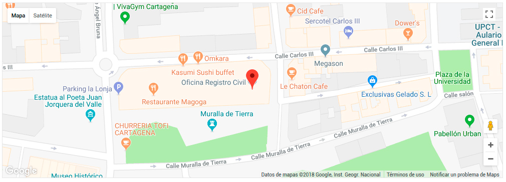 Mapa RC Cartagena